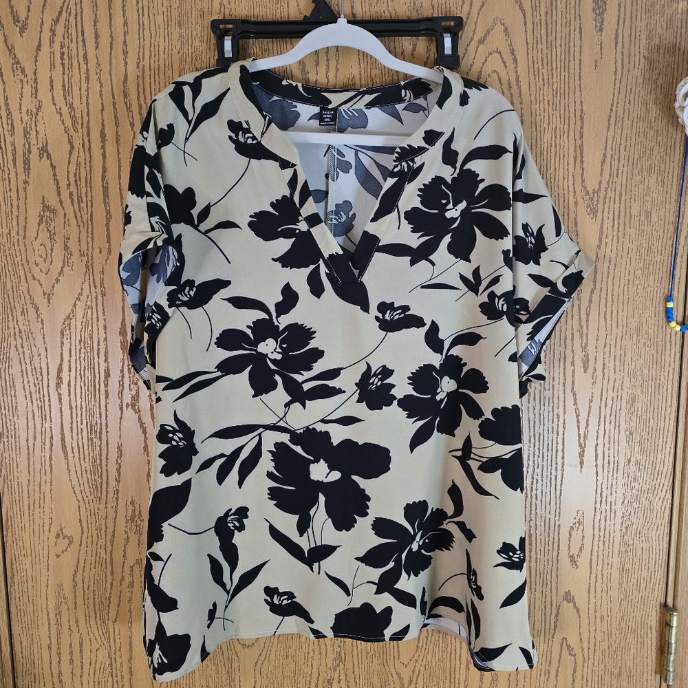 Floral Blouse 3XL
